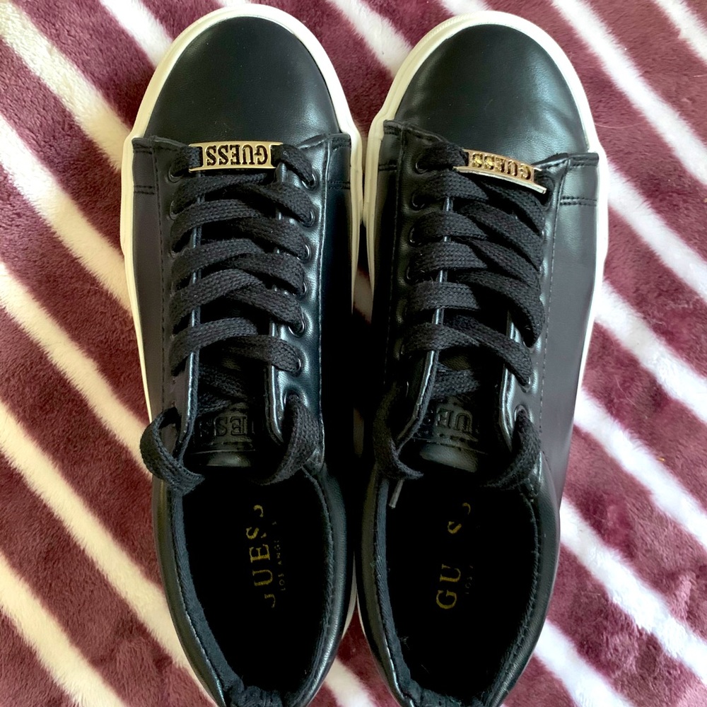 Guess sneakers, new, size 7.5, gift.  Never worn.